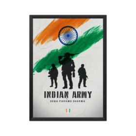 INDIAN ARMY POSTER FRAMES