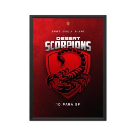 DESERT SCORPIONS POSTER FRAMES