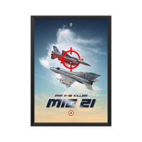 F-16 KILLER POSTER FRAME